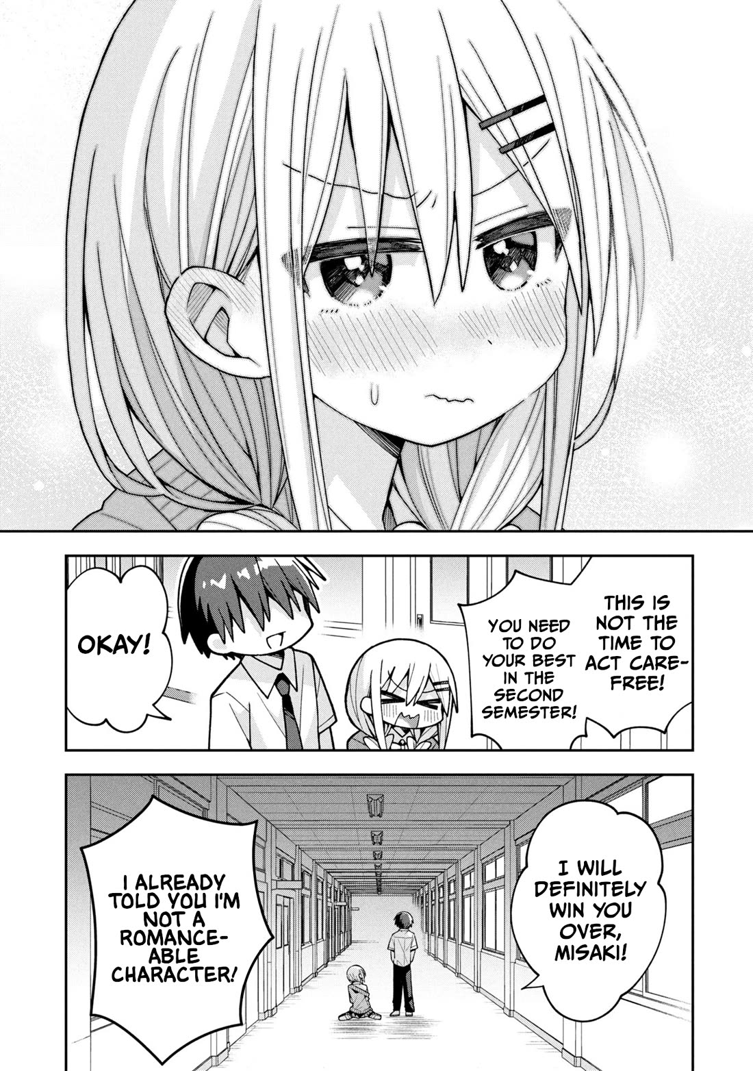 Misaki-kun is Unobtainable Chapter 21 page 15 - Chapter 21: The New Heroine Cannot Be Met