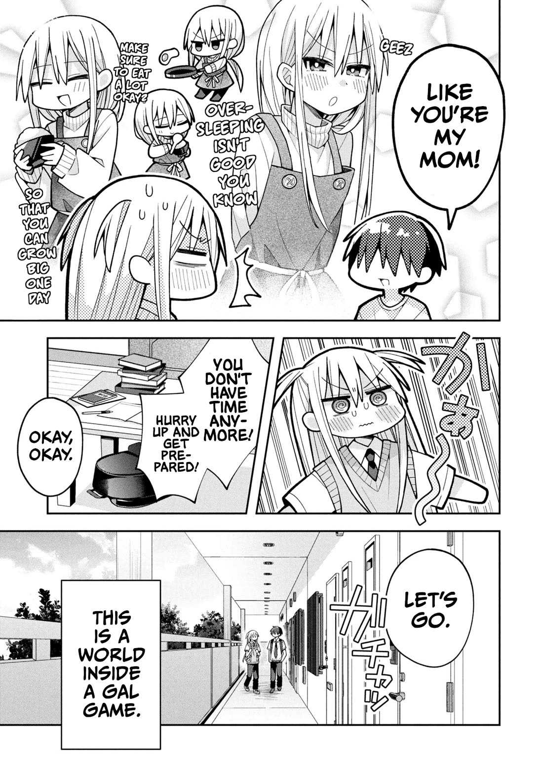 Misaki-kun is Unobtainable Chapter 21 page 3 - Chapter 21: The New Heroine Cannot Be Met
