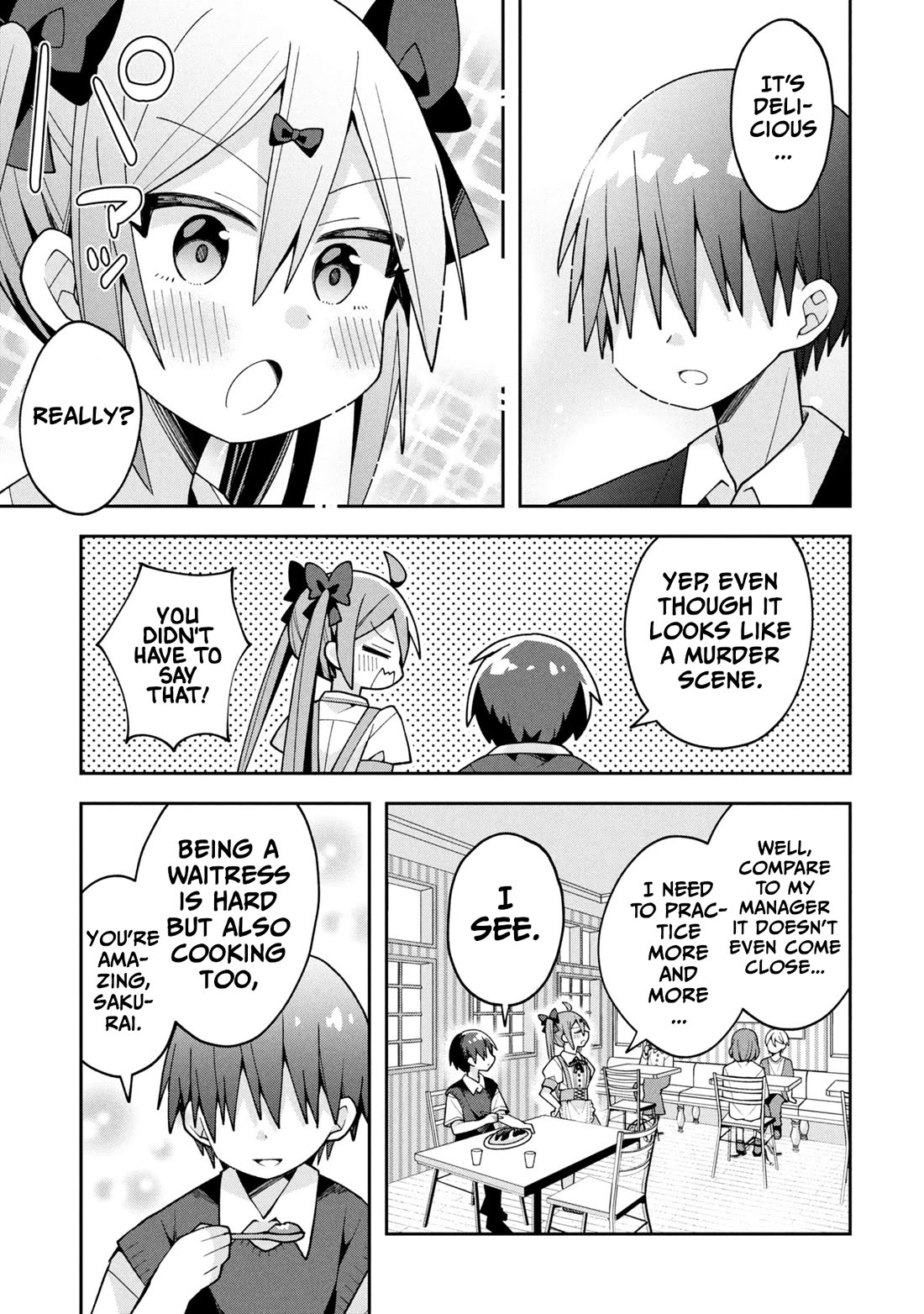 Misaki-kun is Unobtainable Chapter 22 page 11 - Chapter 22: The Tsundere Heroine Does Not Slack Off