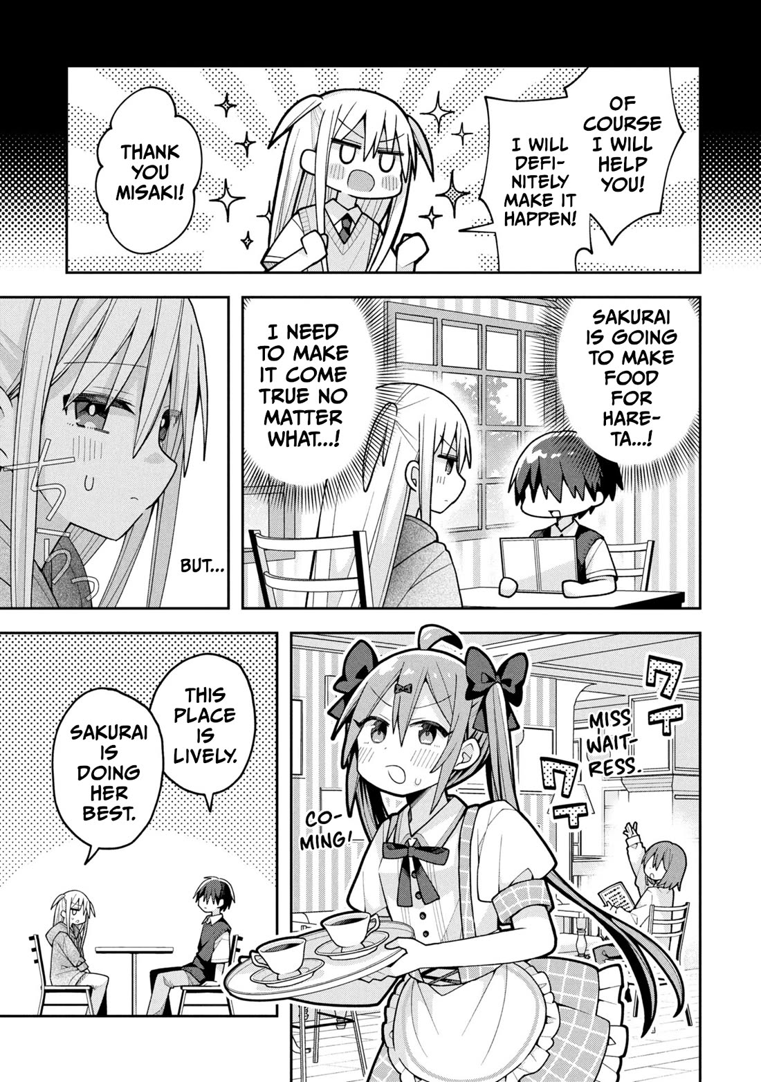 Misaki-kun is Unobtainable Chapter 22 page 3 - Chapter 22: The Tsundere Heroine Does Not Slack Off