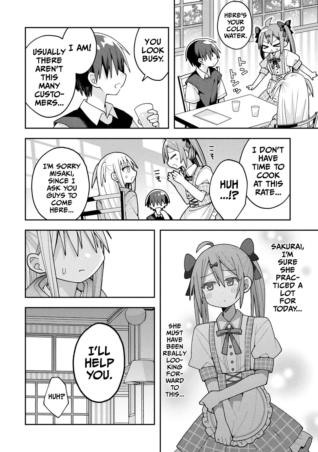 Misaki-kun is Unobtainable Chapter 22 page 4 - Chapter 22: The Tsundere Heroine Does Not Slack Off