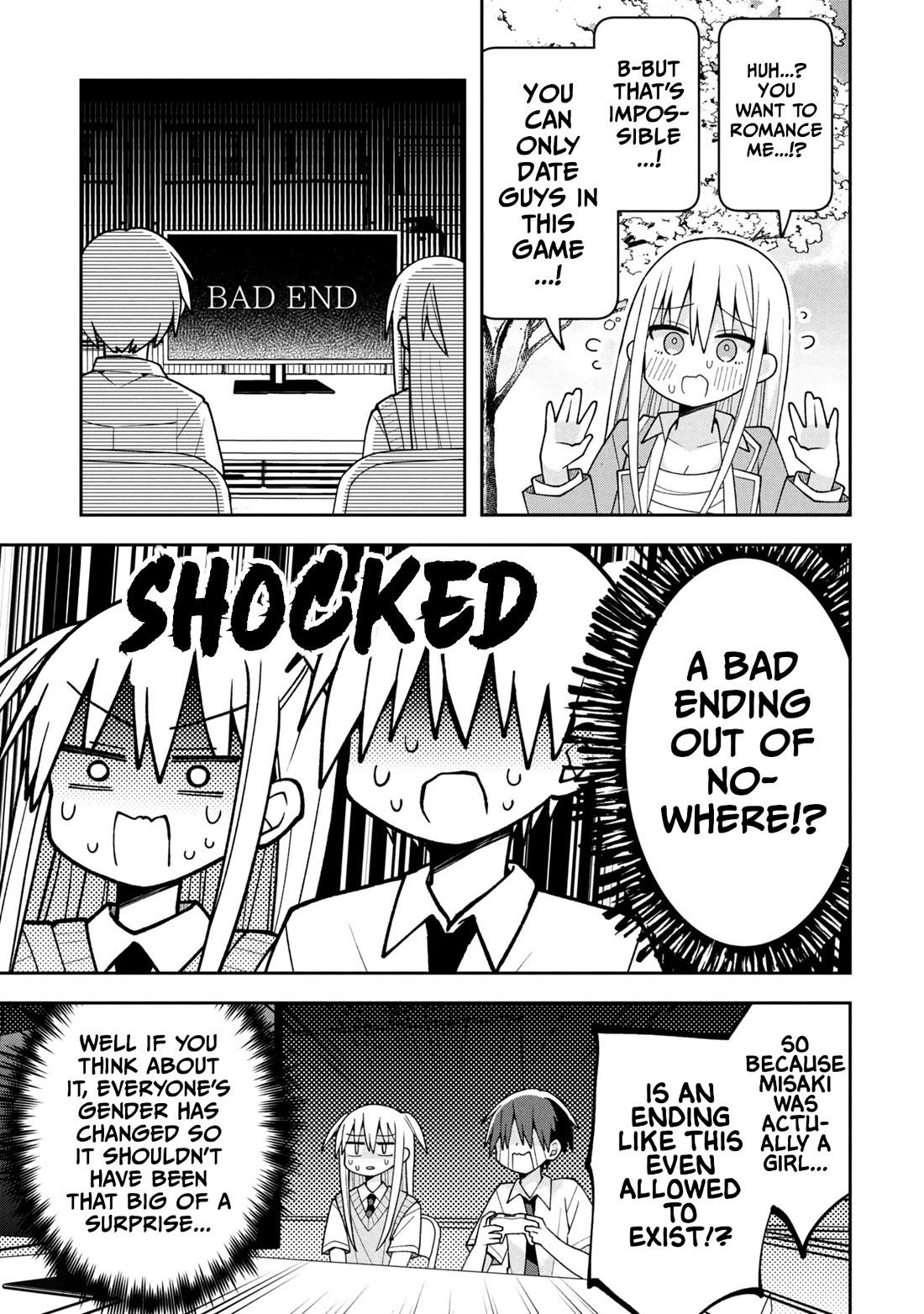 Misaki-kun is Unobtainable Chapter 23 page 11 - Chapter 23: Otome Games Are Not Easy