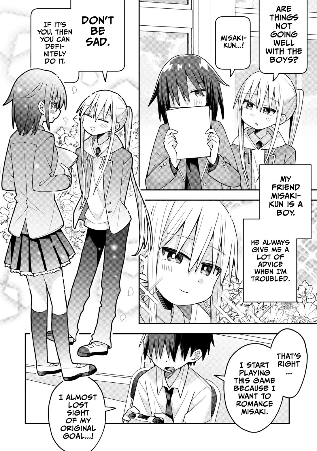 Misaki-kun is Unobtainable Chapter 23 page 8 - Chapter 23: Otome Games Are Not Easy