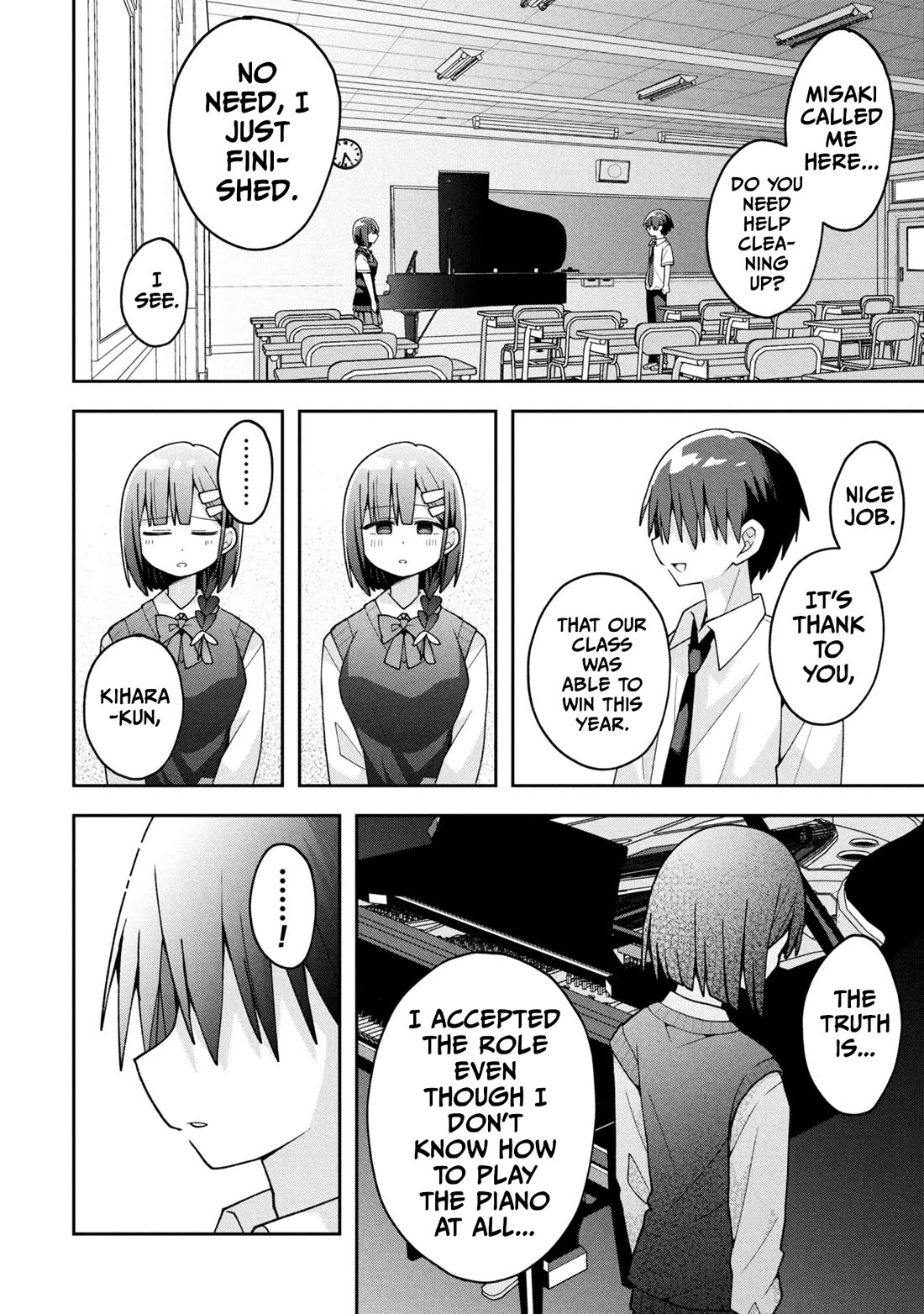 Misaki-kun is Unobtainable Chapter 24 page 14 - Chapter 24: The Honor Student Is Not Perfect