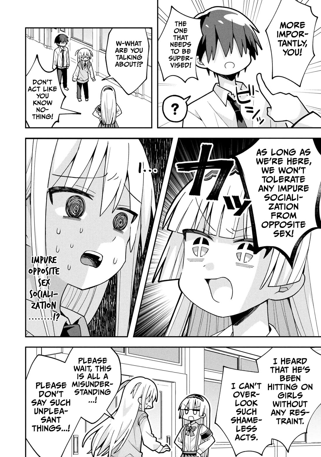 Misaki-kun is Unobtainable Chapter 25 page 10 - Chapter 25: School's Public Morals Should Not Be Disrupted