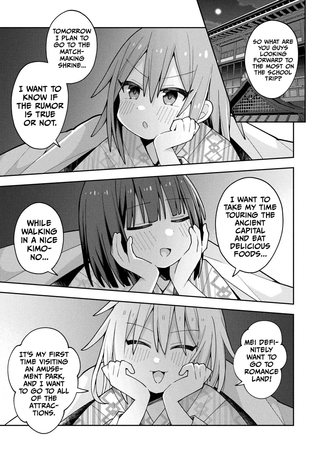 Misaki-kun is Unobtainable Chapter 27 page 1 - Chapter 27: Don't Let The School Trip Get In The Way (Part 2)