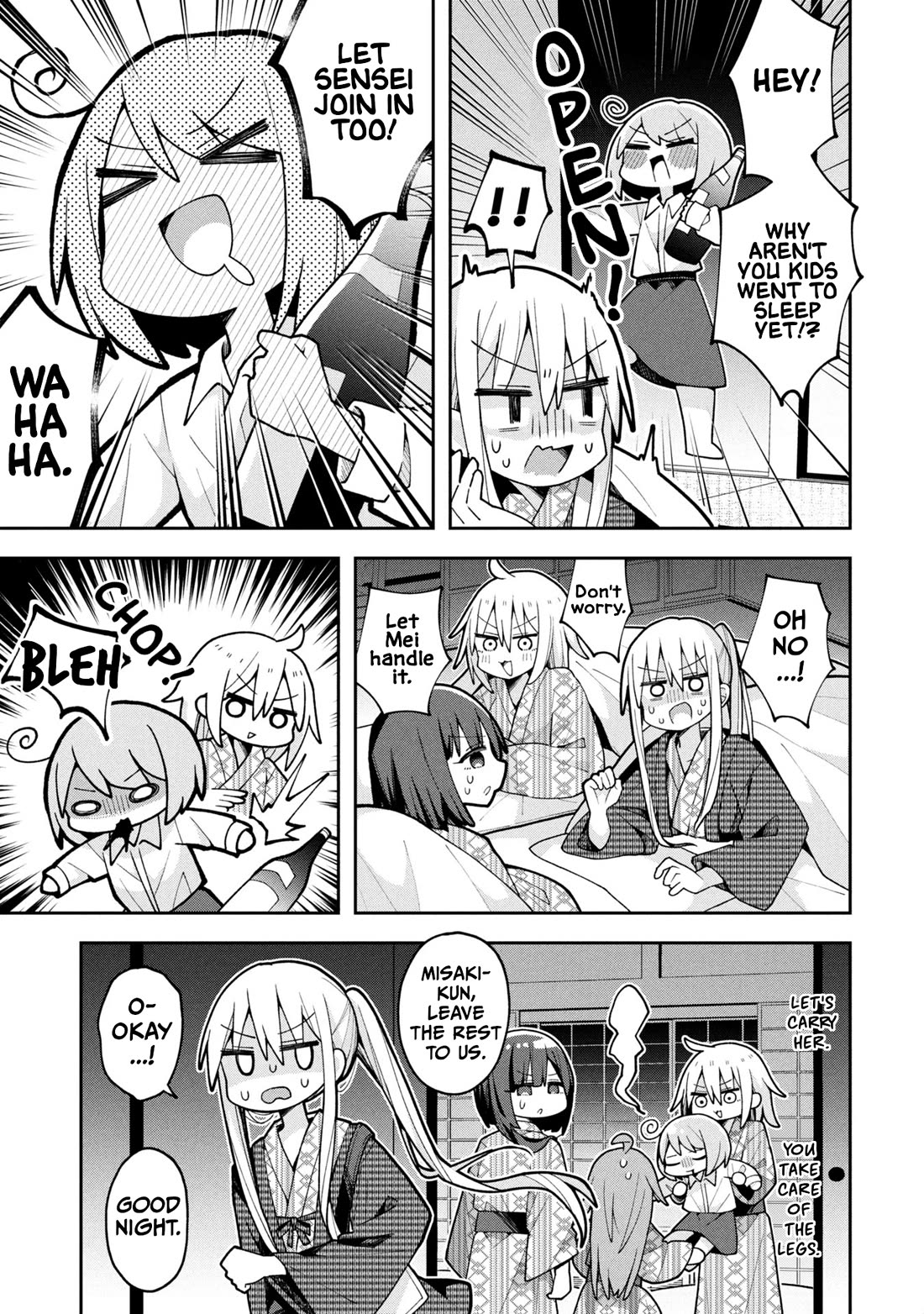 Misaki-kun is Unobtainable Chapter 27 page 3 - Chapter 27: Don't Let The School Trip Get In The Way (Part 2)