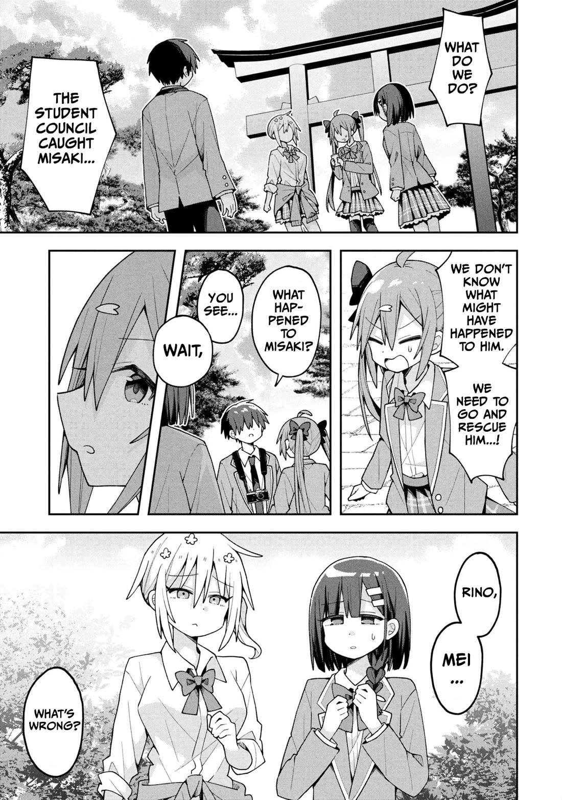 Misaki-kun is Unobtainable Chapter 28 page 1 - Chapter 28: Don't Let The School Trip Get In The Way (Part 3)