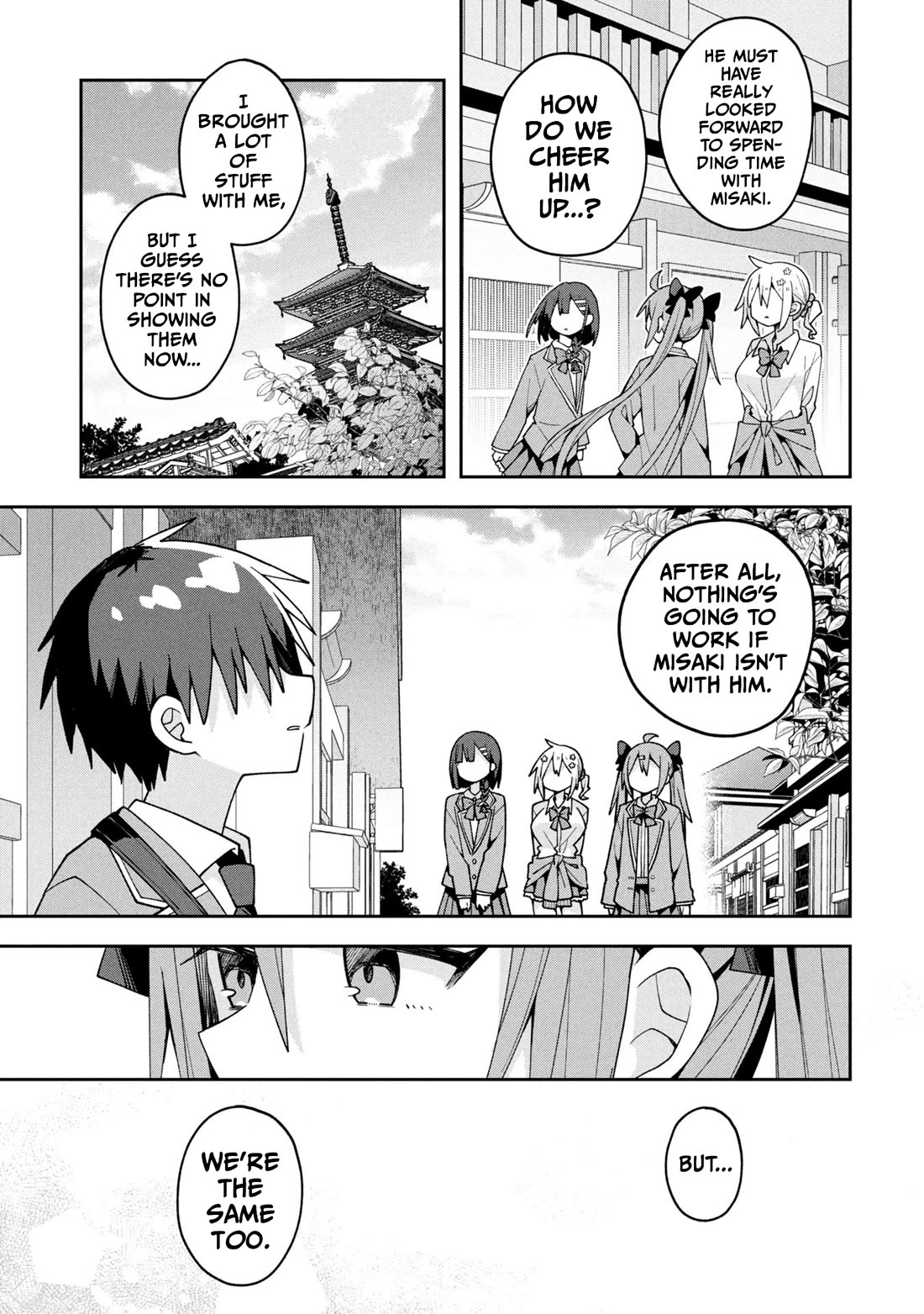 Misaki-kun is Unobtainable Chapter 28 page 11 - Chapter 28: Don't Let The School Trip Get In The Way (Part 3)