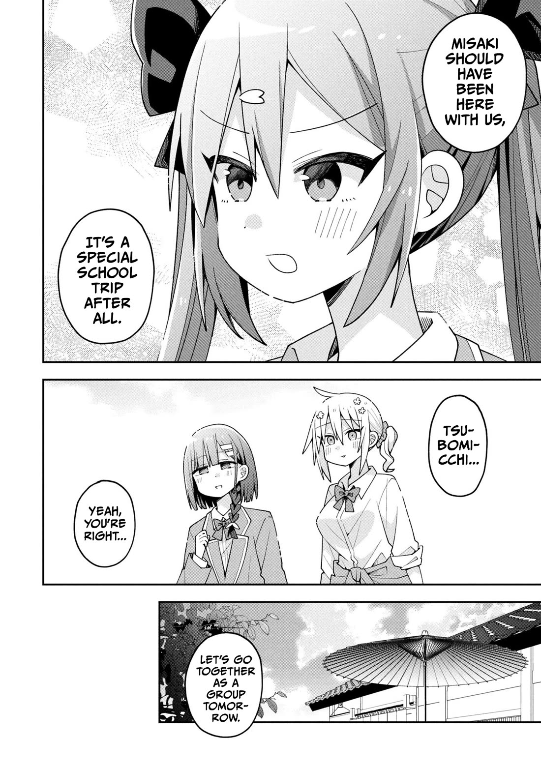 Misaki-kun is Unobtainable Chapter 28 page 12 - Chapter 28: Don't Let The School Trip Get In The Way (Part 3)