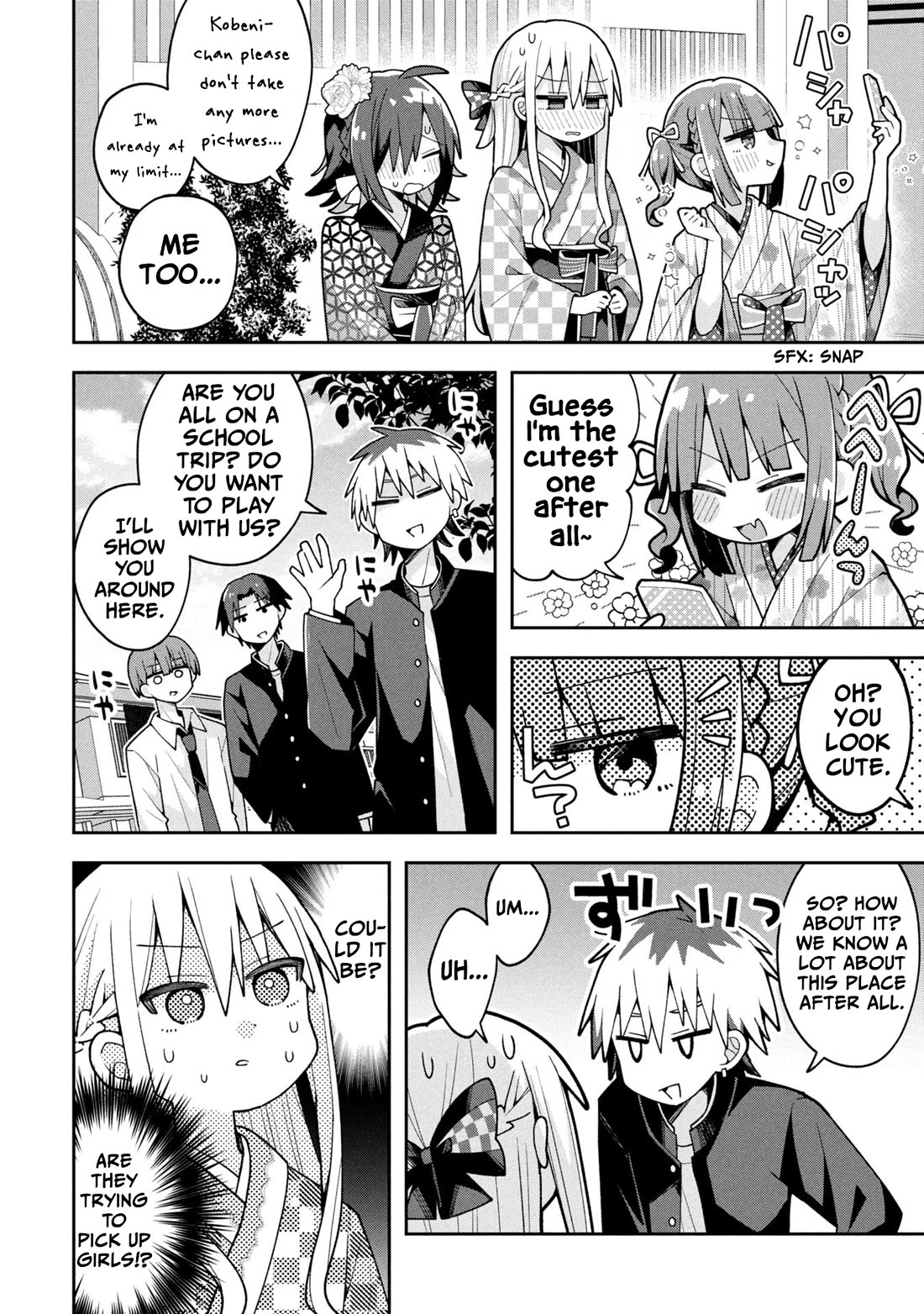 Misaki-kun is Unobtainable Chapter 28 page 4 - Chapter 28: Don't Let The School Trip Get In The Way (Part 3)