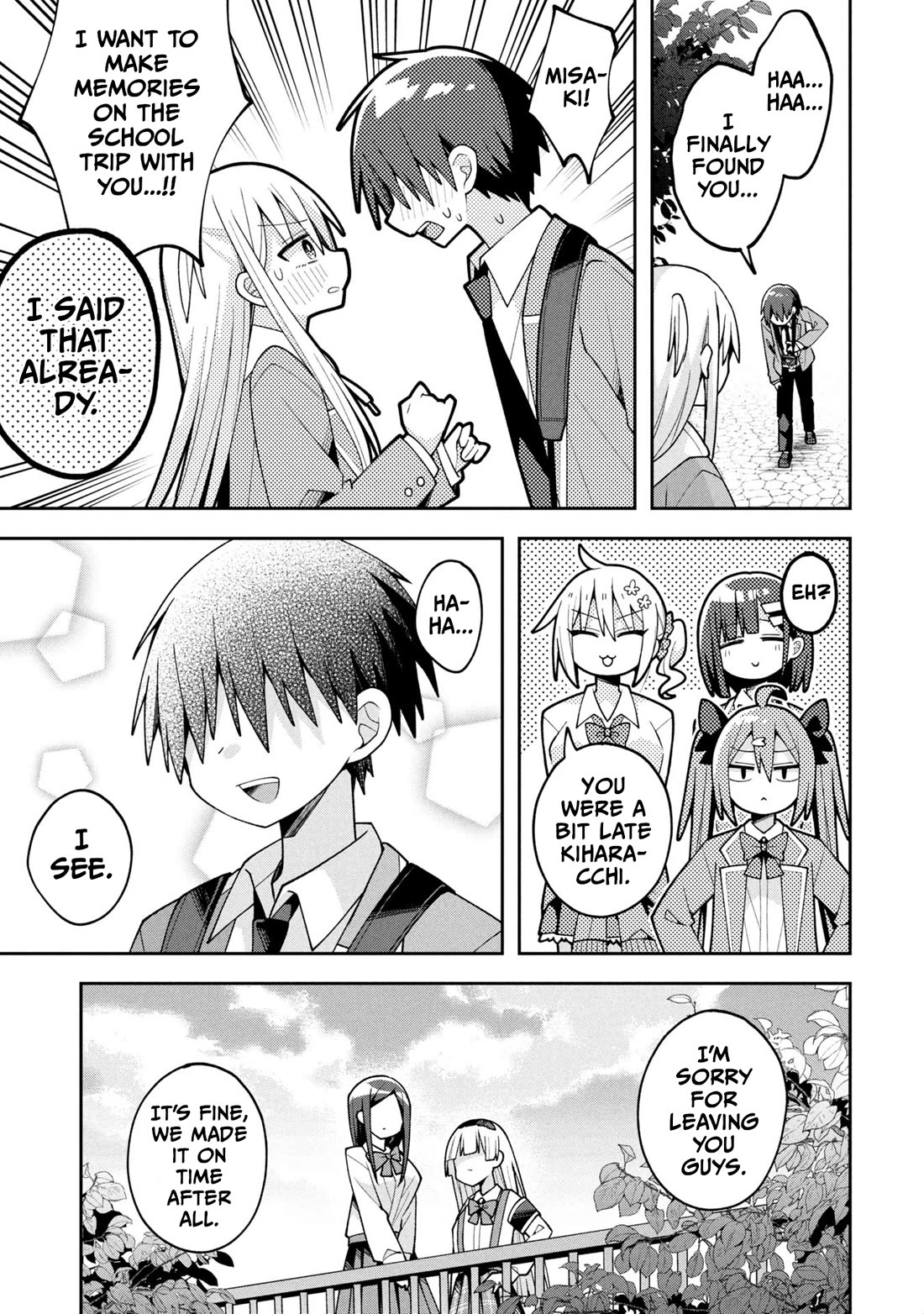 Misaki-kun is Unobtainable Chapter 29 page 7 - Chapter 29: Don't Let The School Trip Get In The Way (Part 4)