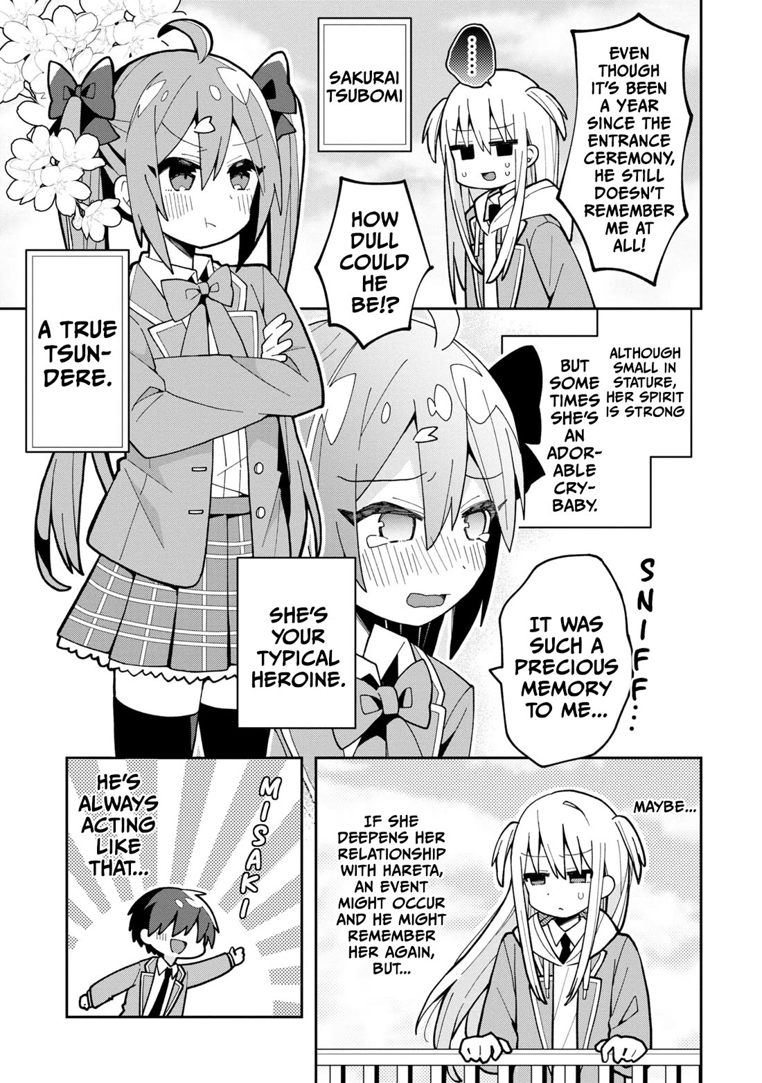 Misaki-kun is Unobtainable Chapter 3 page 3 - Chapter 3: The Tsundere Heroine Can't Help It