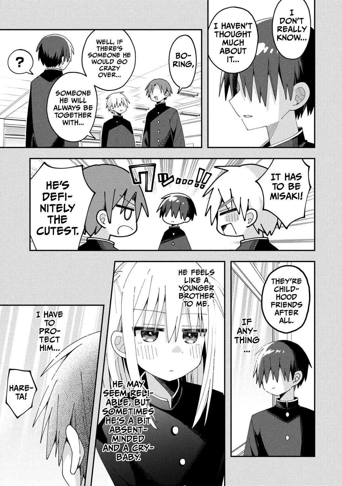 Misaki-kun is Unobtainable Chapter 32 page 13 - Chapter 32: The Cross-dressing Boy Can't Let It Go