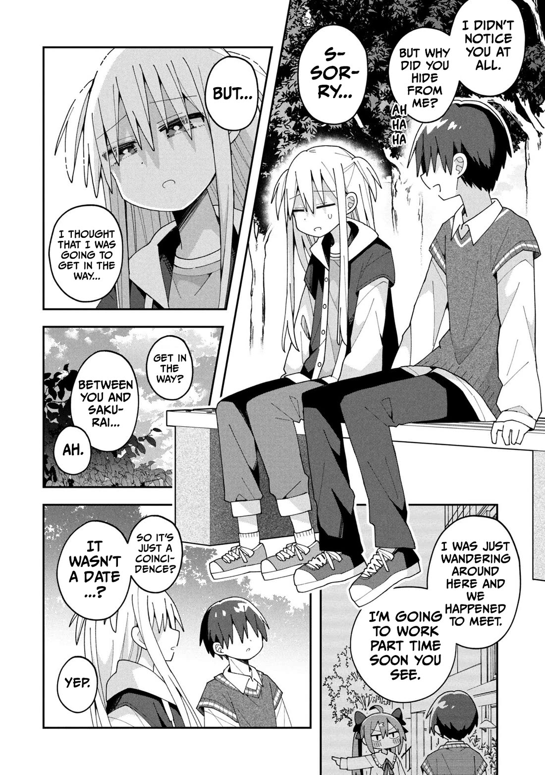Misaki-kun is Unobtainable Chapter 33 page 14 - Chapter 33: Don't Get Caught Following On a Day Off
