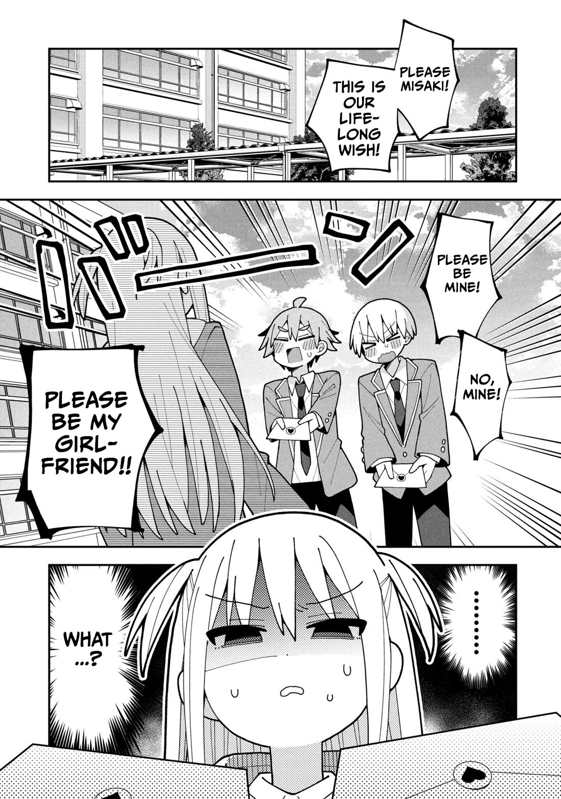 Misaki-kun is Unobtainable Chapter 34 page 1 - Chapter 34: Love Letters Can't Be Accepted