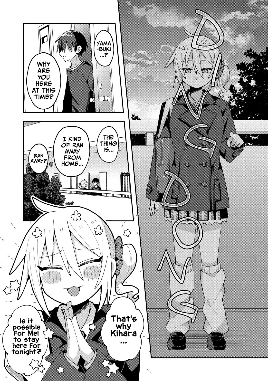 Misaki-kun is Unobtainable Chapter 35 page 1 - Chapter 35: The Sheltered Girl Won't Come Home