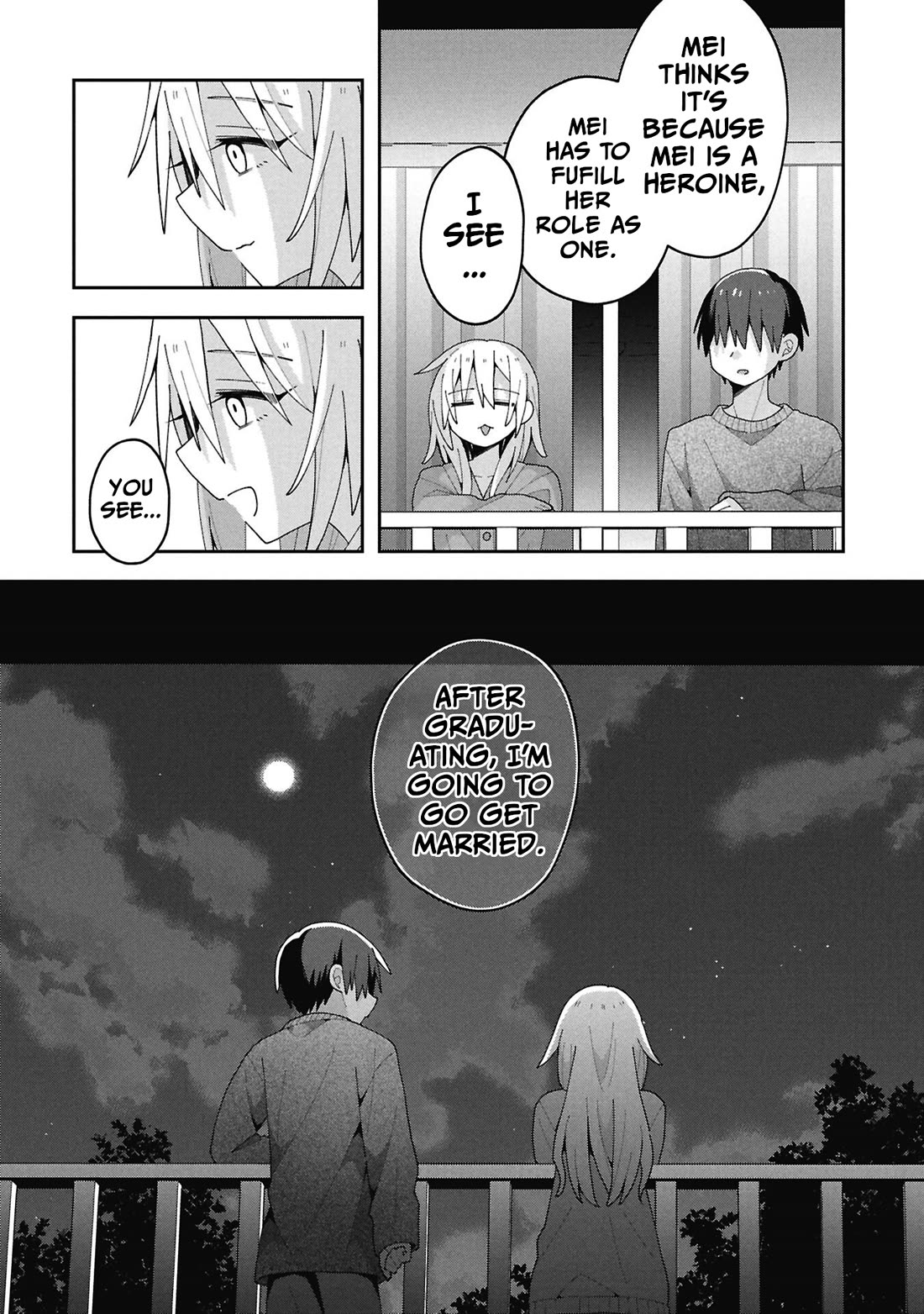 Misaki-kun is Unobtainable Chapter 35 page 10 - Chapter 35: The Sheltered Girl Won't Come Home