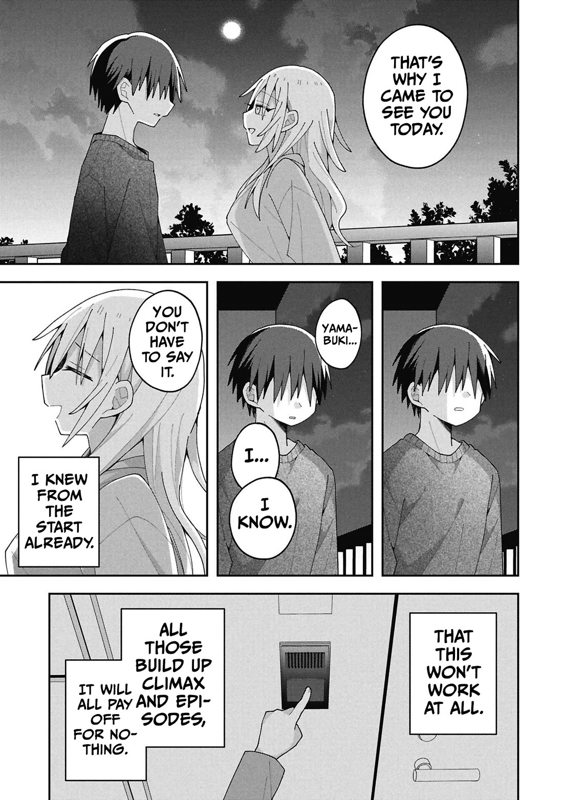 Misaki-kun is Unobtainable Chapter 35 page 13 - Chapter 35: The Sheltered Girl Won't Come Home