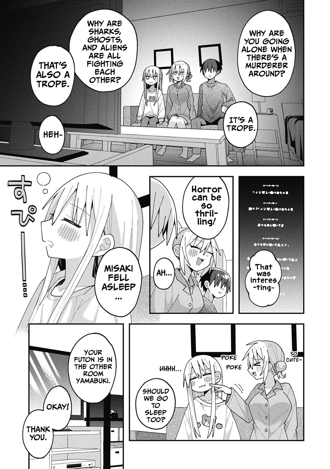 Misaki-kun is Unobtainable Chapter 35 page 7 - Chapter 35: The Sheltered Girl Won't Come Home