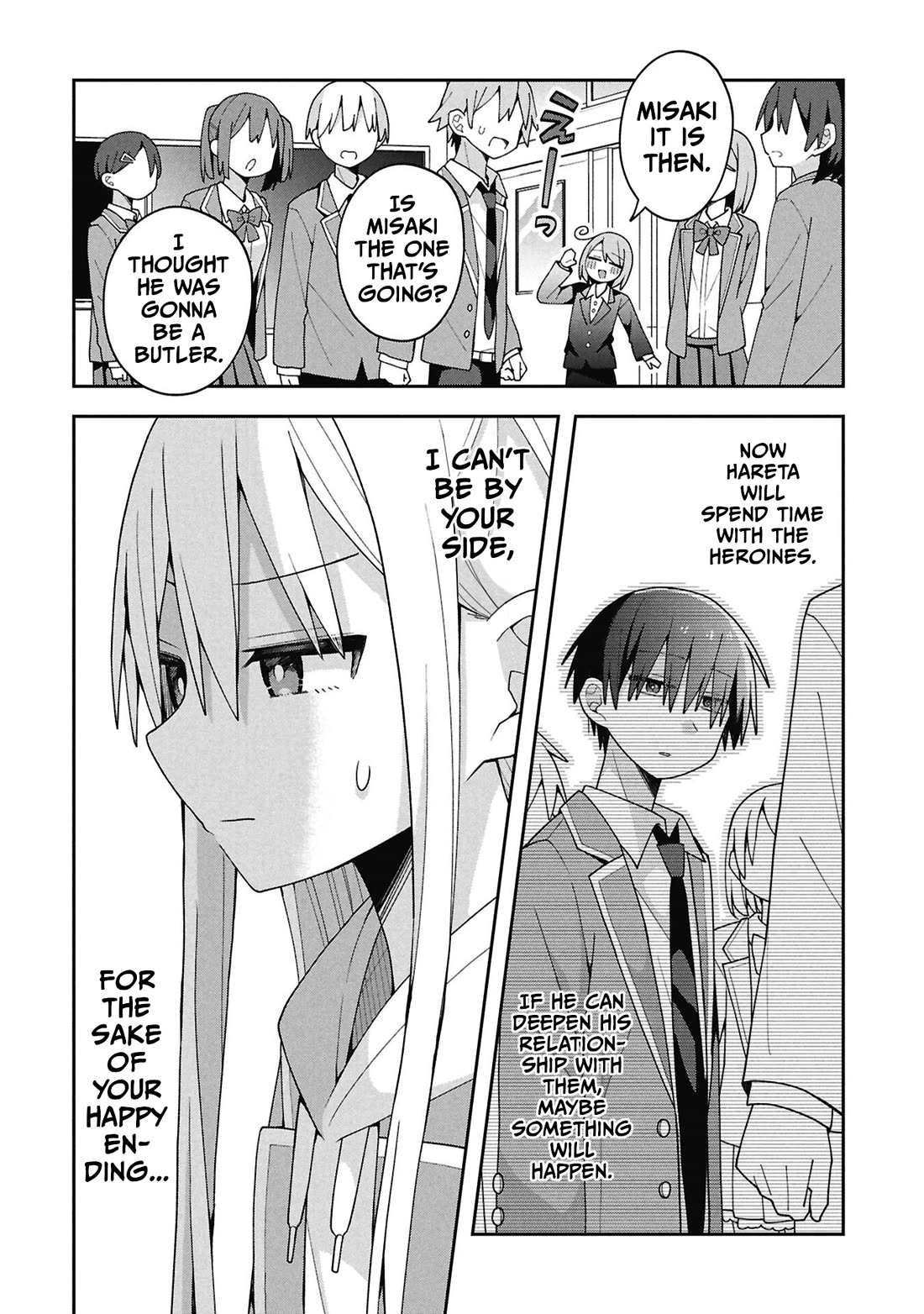 Misaki-kun is Unobtainable Chapter 36 page 17 - Chapter 36: The Bell's Sound Can't Be Heard