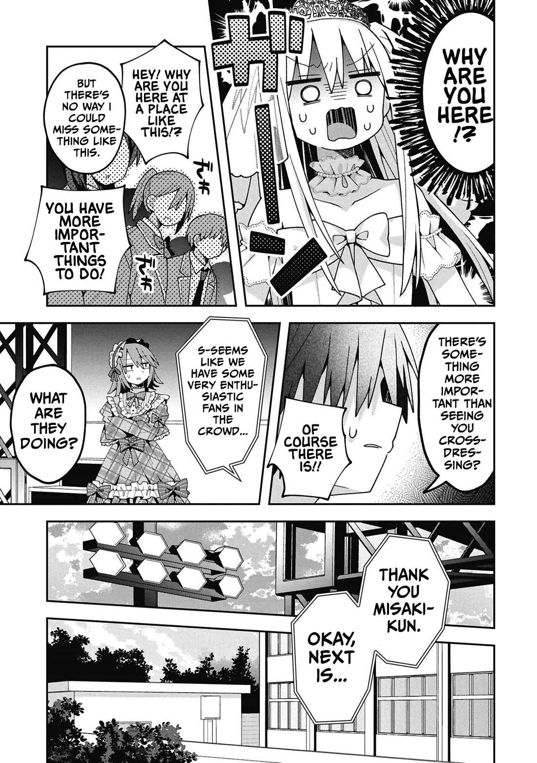Misaki-kun is Unobtainable Chapter 37 page 11 - Chapter 37: Can't Run Away Even At Cultural Festival