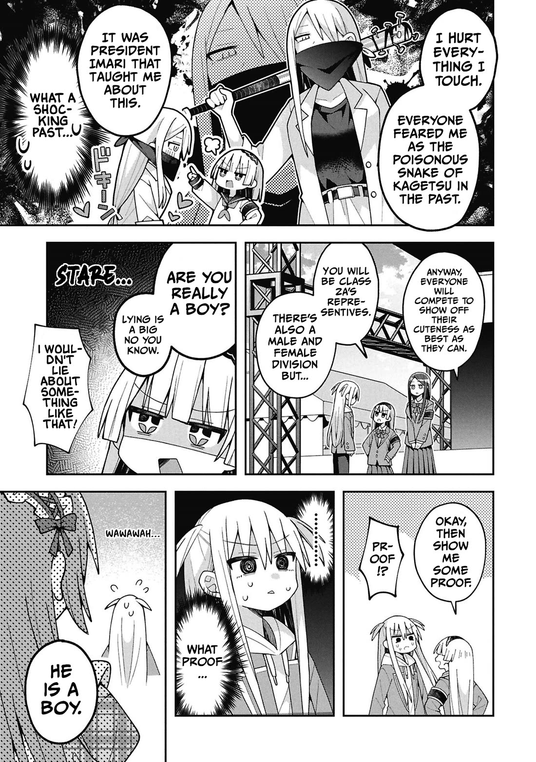 Misaki-kun is Unobtainable Chapter 37 page 3 - Chapter 37: Can't Run Away Even At Cultural Festival