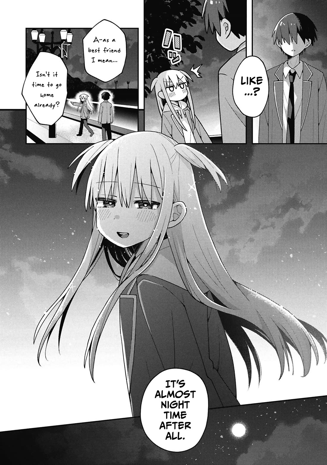 Misaki-kun is Unobtainable Chapter 38 page 14 - Chapter 38: The Boundary Line Can't Be Seen