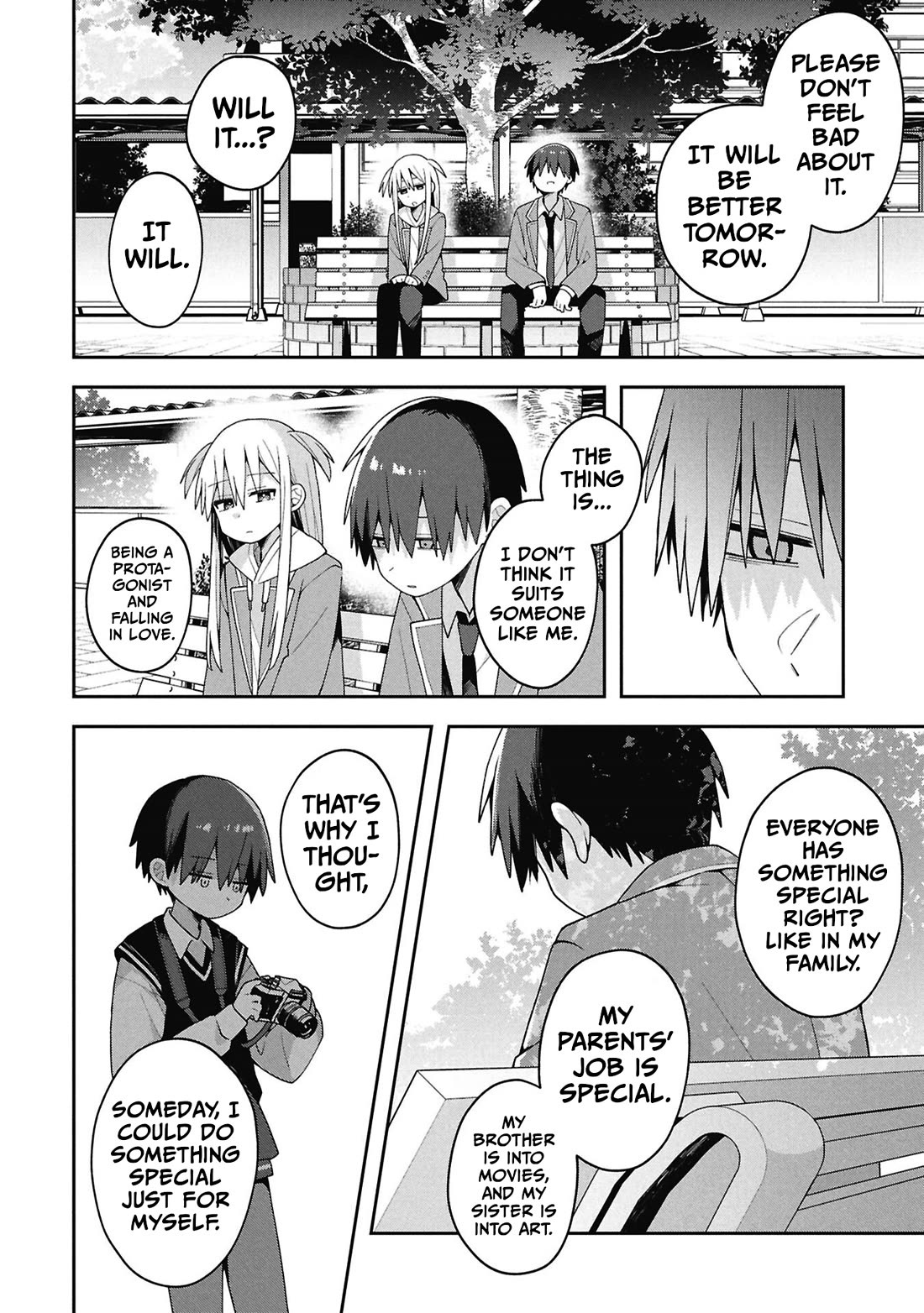 Misaki-kun is Unobtainable Chapter 38 page 4 - Chapter 38: The Boundary Line Can't Be Seen