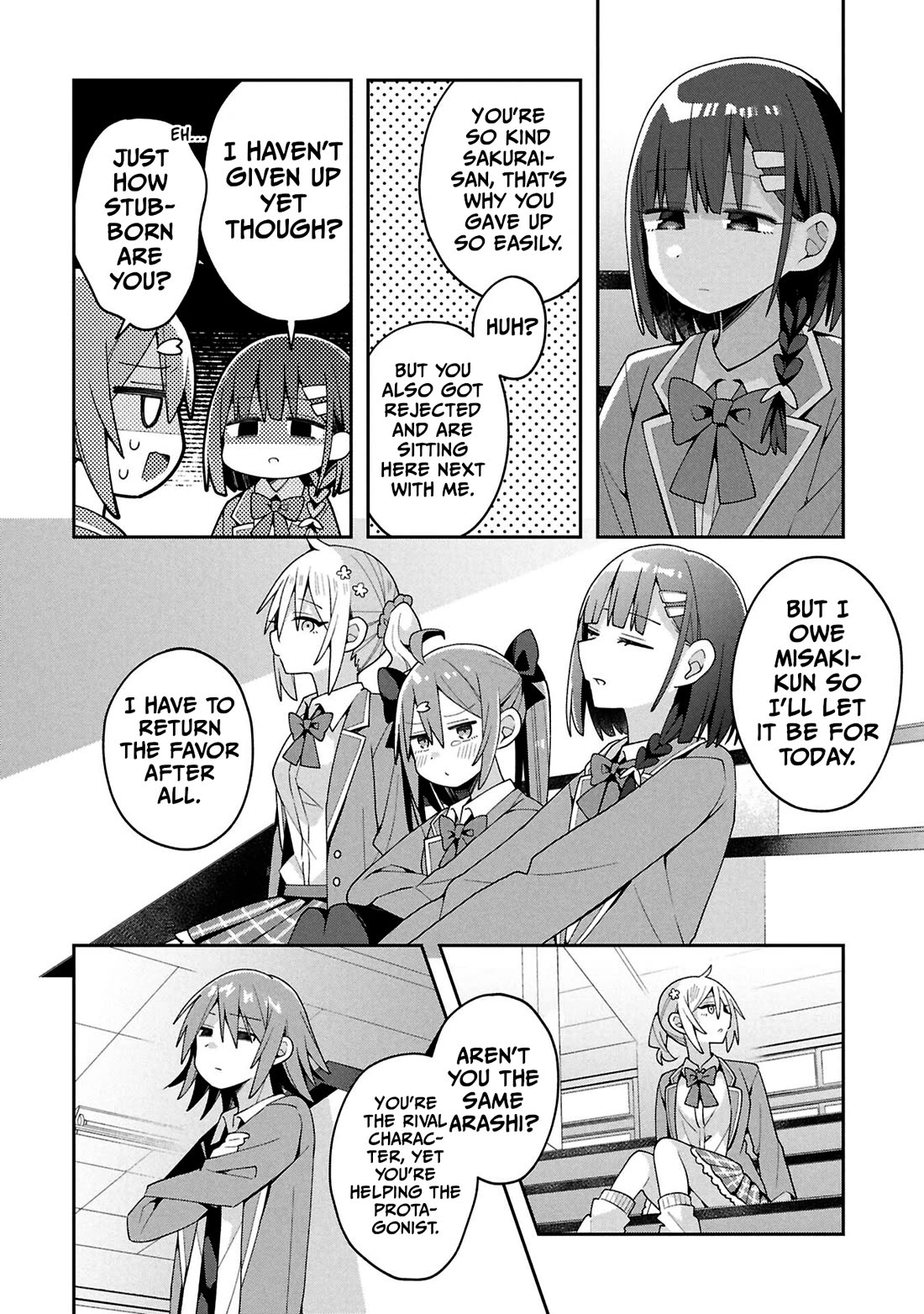Misaki-kun is Unobtainable Chapter 39 page 10 - Chapter 39: Kihara Hareta Won't Give Up