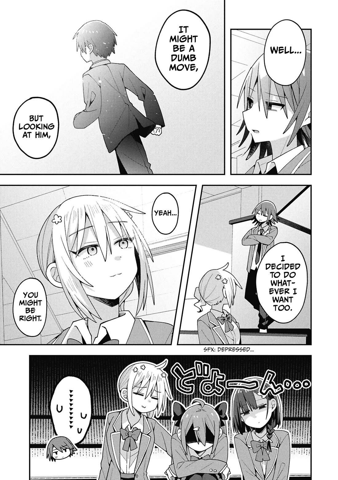 Misaki-kun is Unobtainable Chapter 39 page 11 - Chapter 39: Kihara Hareta Won't Give Up