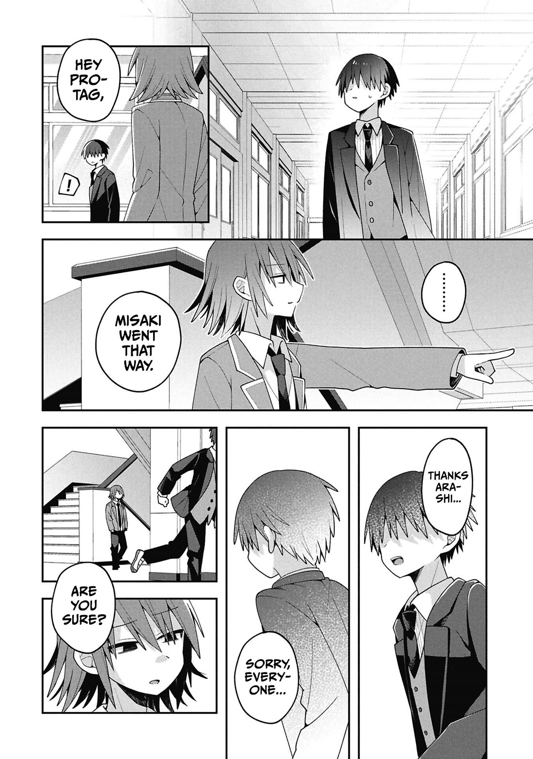 Misaki-kun is Unobtainable Chapter 39 page 8 - Chapter 39: Kihara Hareta Won't Give Up