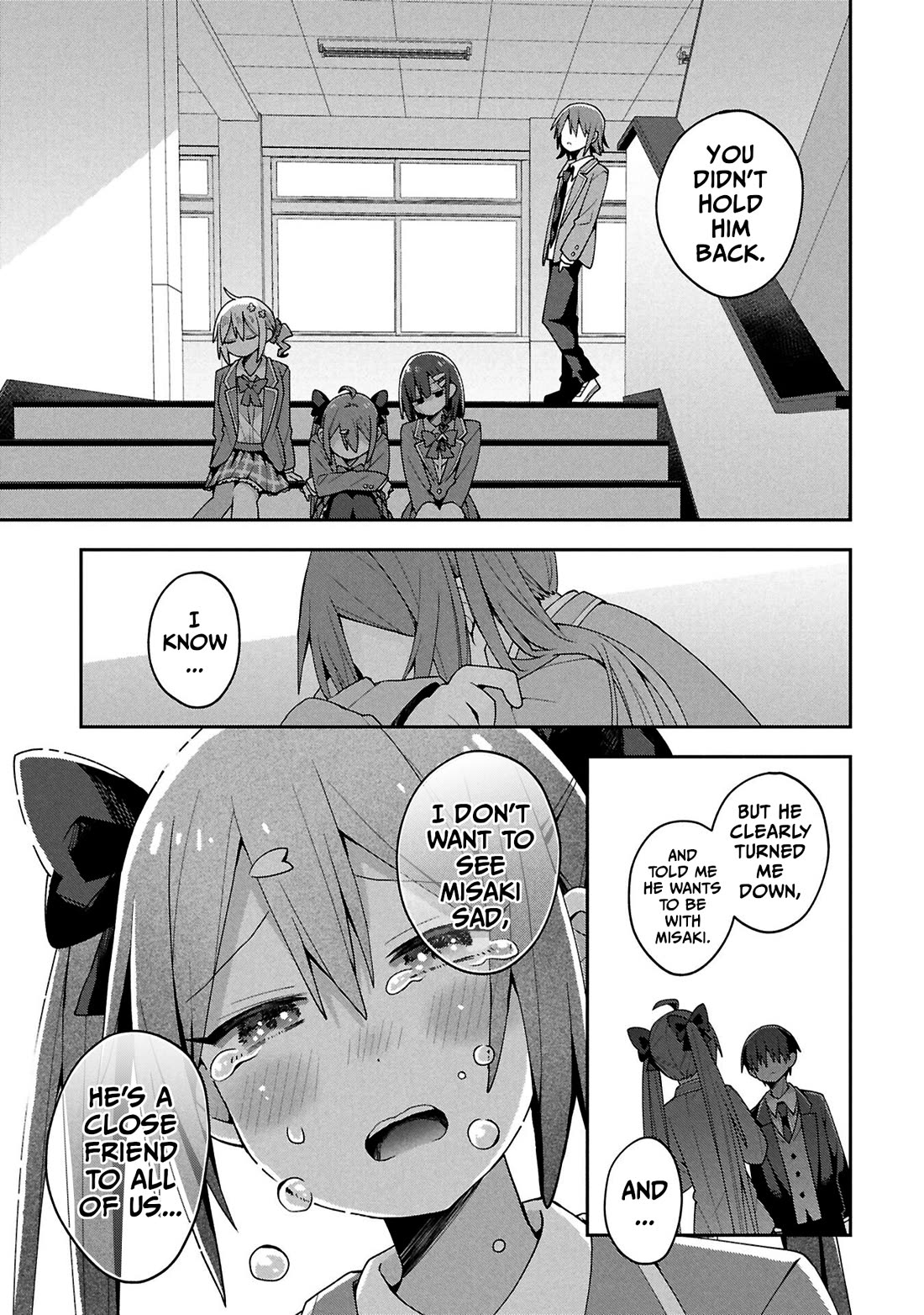 Misaki-kun is Unobtainable Chapter 39 page 9 - Chapter 39: Kihara Hareta Won't Give Up