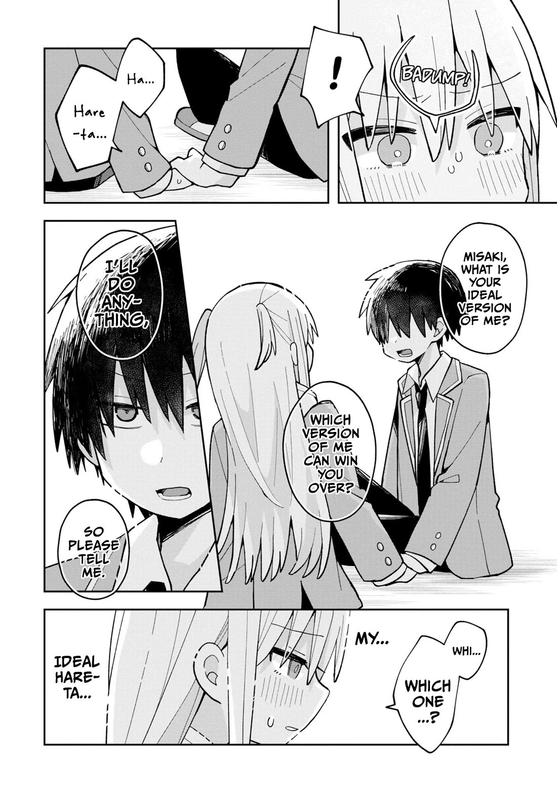 Misaki-kun is Unobtainable Chapter 4 page 14 - Chapter 4: The Ordinary Protagonist Cannot Be Trained