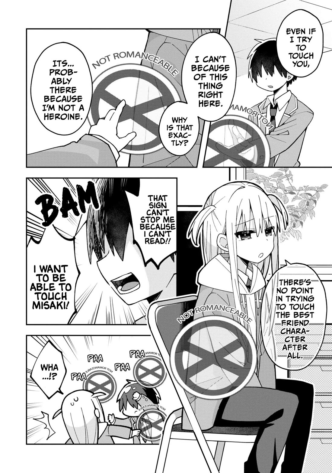 Misaki-kun is Unobtainable Chapter 4 page 2 - Chapter 4: The Ordinary Protagonist Cannot Be Trained
