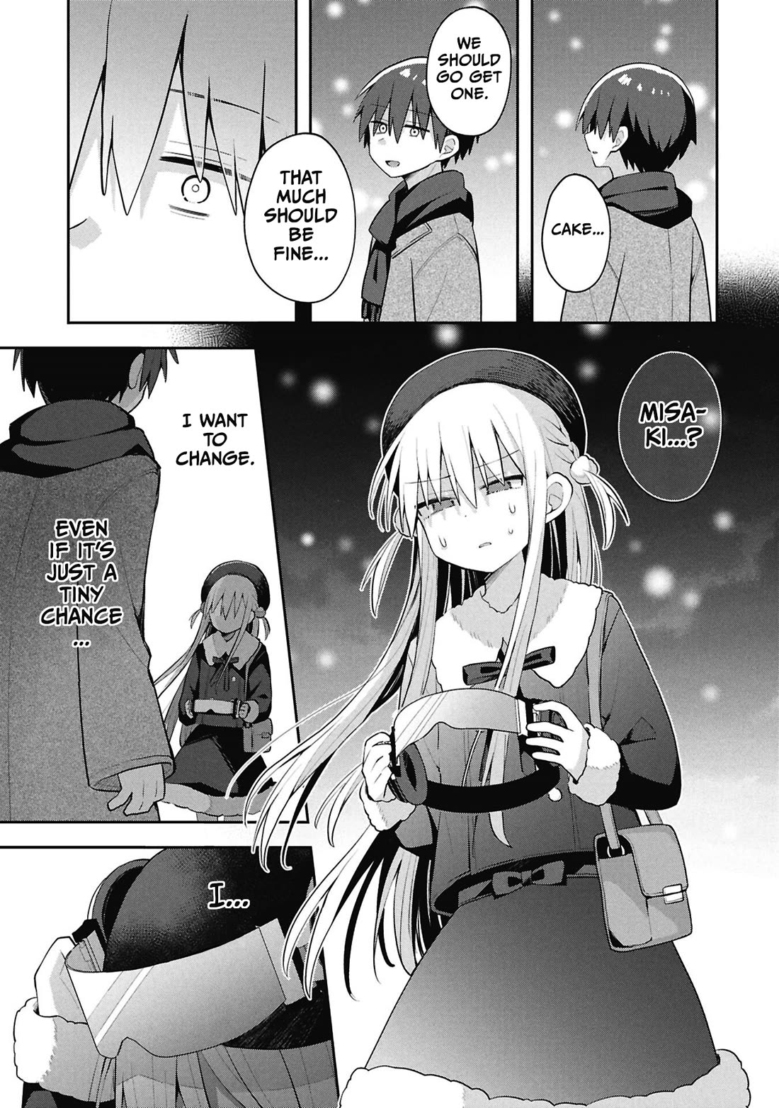 Misaki-kun is Unobtainable Chapter 42 page 9 - Chapter 42: A Christmas Date Not On The Main Route (Part 2)