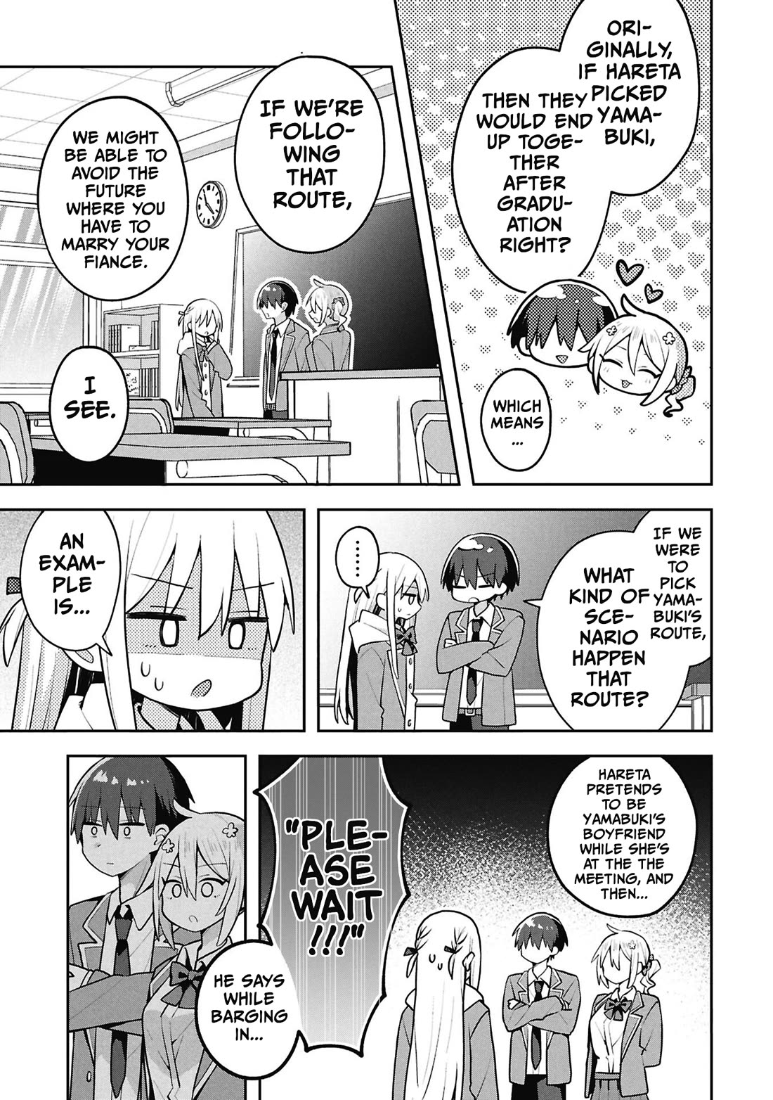 Misaki-kun is Unobtainable Chapter 43 page 5 - Chapter 43: The Bride Thief of January (Part 1)