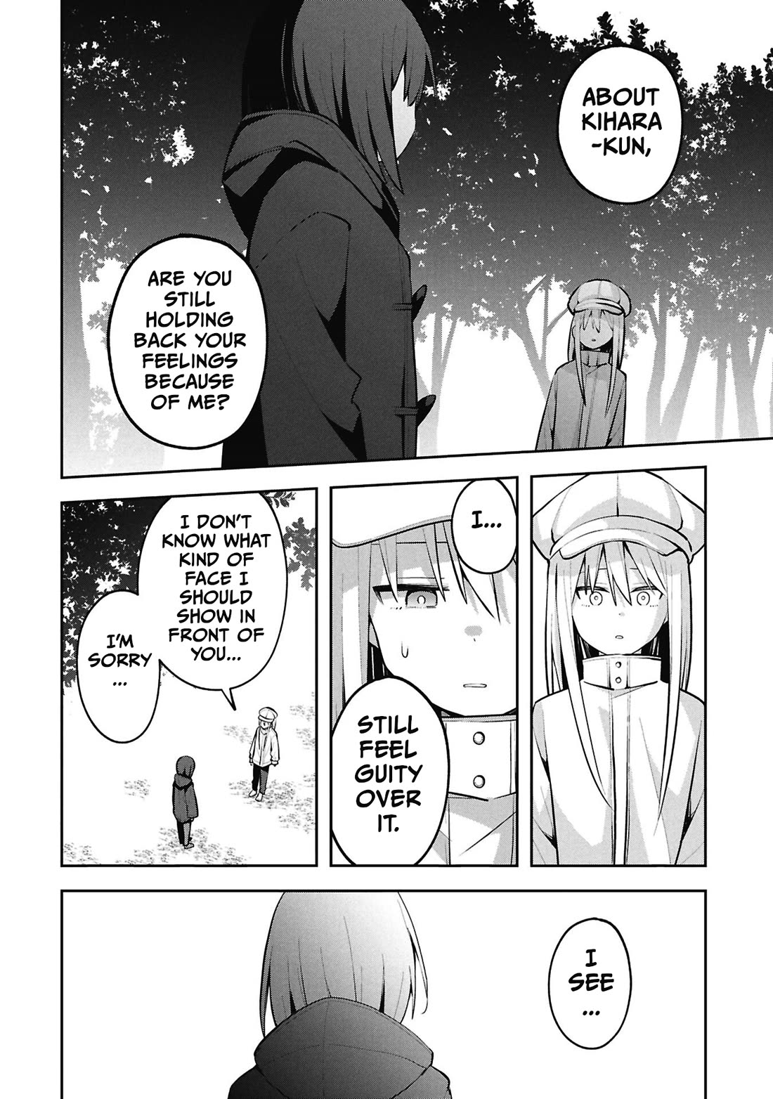Misaki-kun is Unobtainable Chapter 45 page 14 - Chapter 45: The Great Love Triangle of February (Part 1)