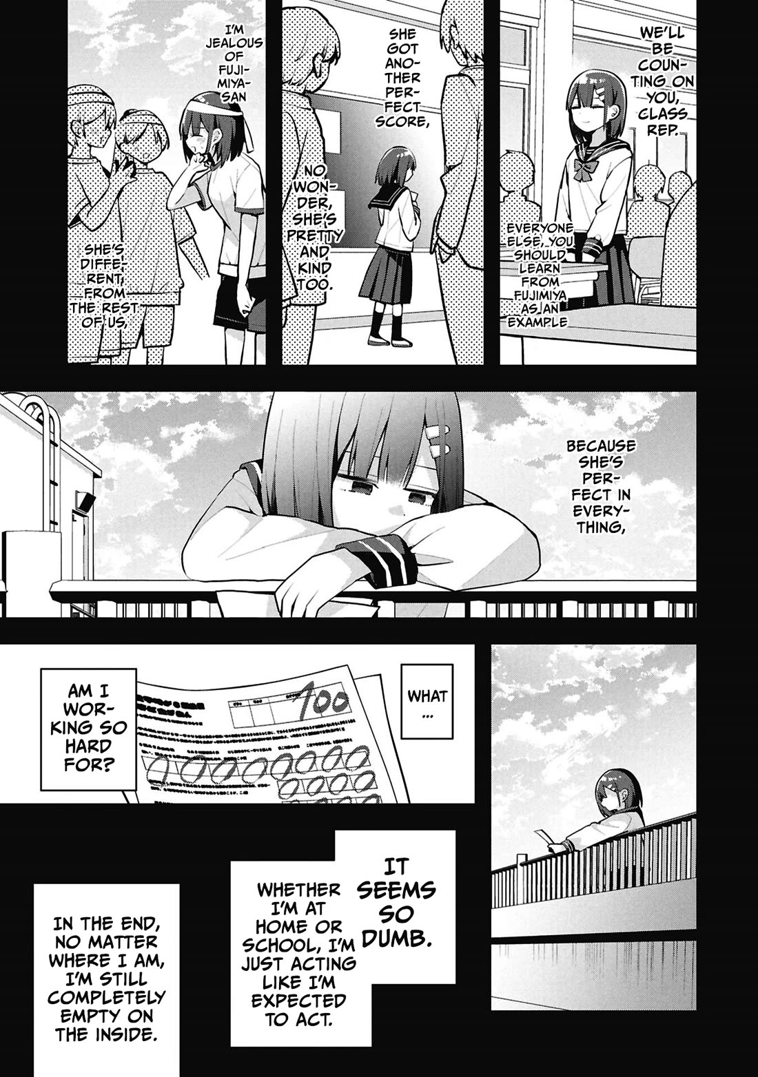 Misaki-kun is Unobtainable Chapter 45 page 5 - Chapter 45: The Great Love Triangle of February (Part 1)