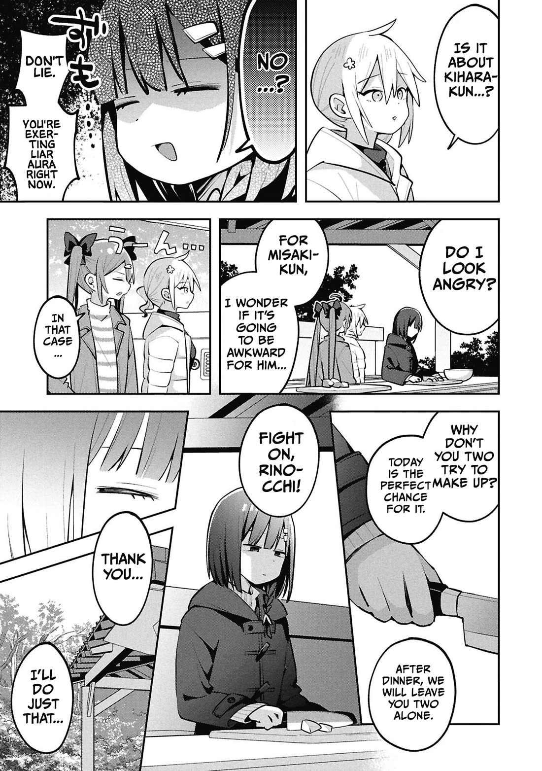 Misaki-kun is Unobtainable Chapter 45 page 9 - Chapter 45: The Great Love Triangle of February (Part 1)
