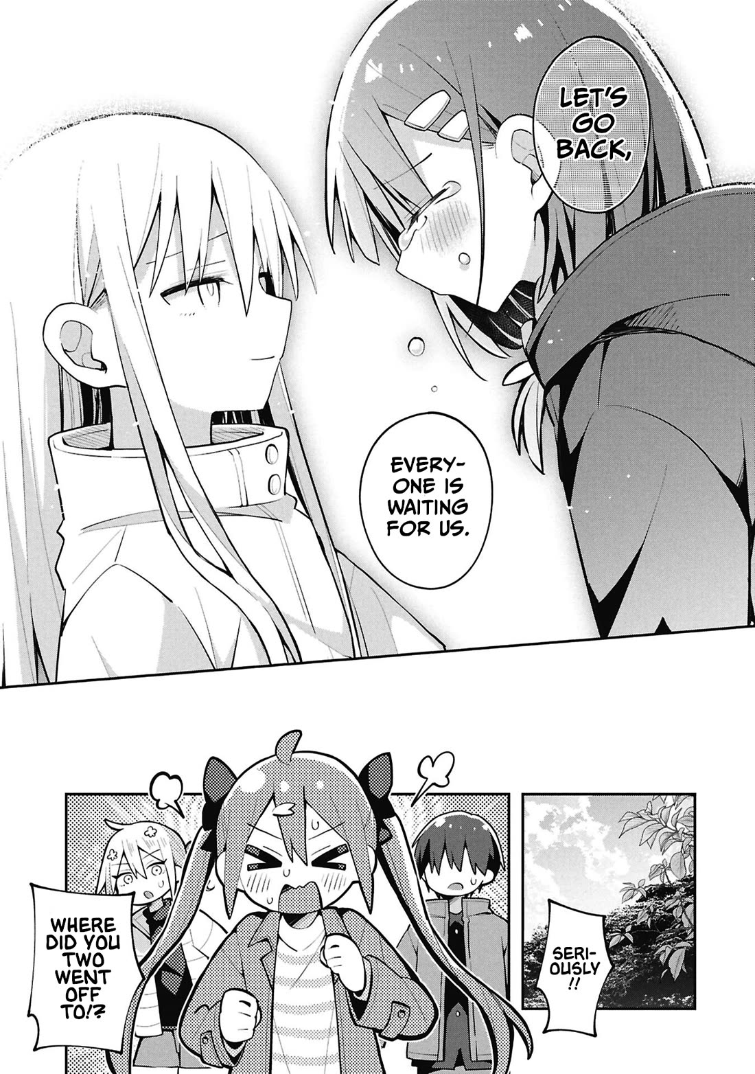 Misaki-kun is Unobtainable Chapter 46 page 11 - Chapter 46: The Great Love Triangle of February (Part 2)