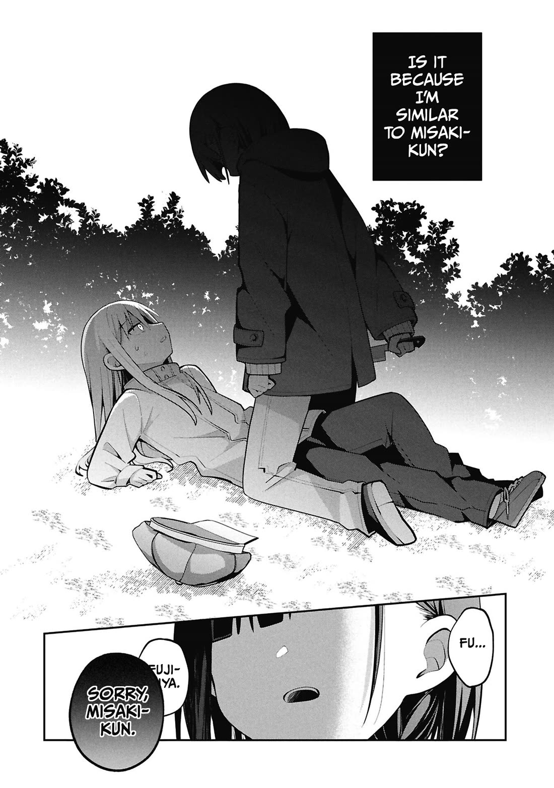 Misaki-kun is Unobtainable Chapter 46 page 2 - Chapter 46: The Great Love Triangle of February (Part 2)