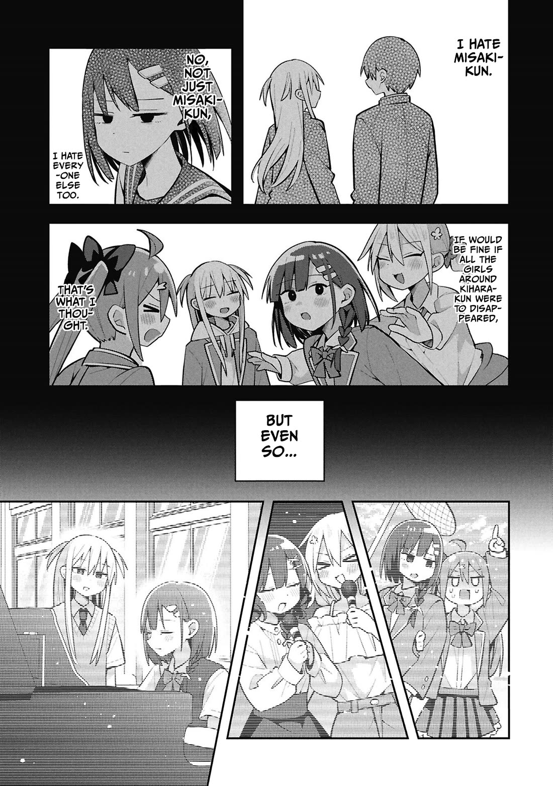 Misaki-kun is Unobtainable Chapter 46 page 9 - Chapter 46: The Great Love Triangle of February (Part 2)