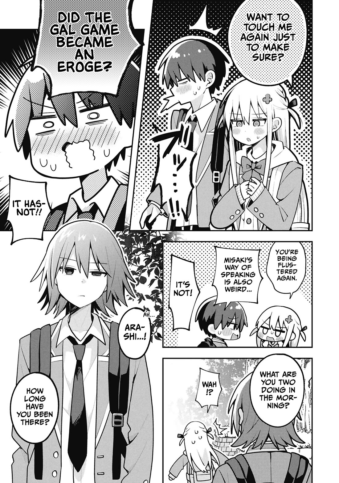 Misaki-kun is Unobtainable Chapter 49 page 5 - Chapter 49: You and New Game