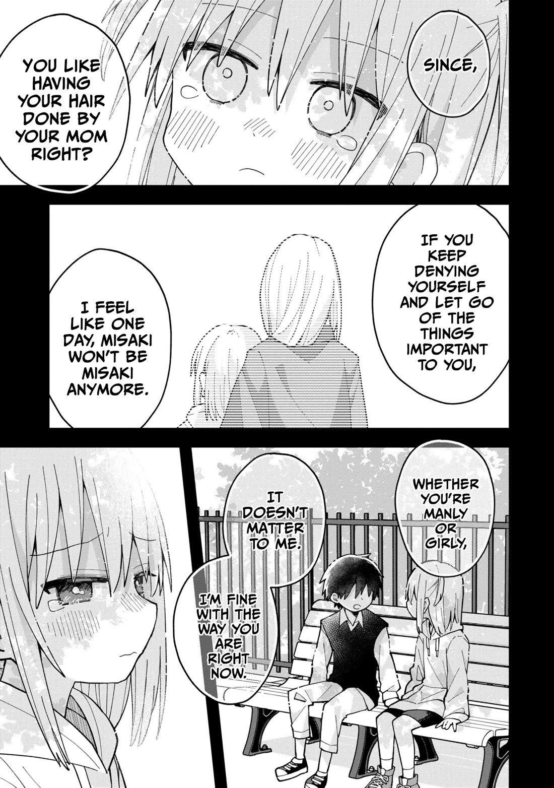 Misaki-kun is Unobtainable Chapter 6 page 11 - Chapter 6: There's No Differences In This Hairstyle