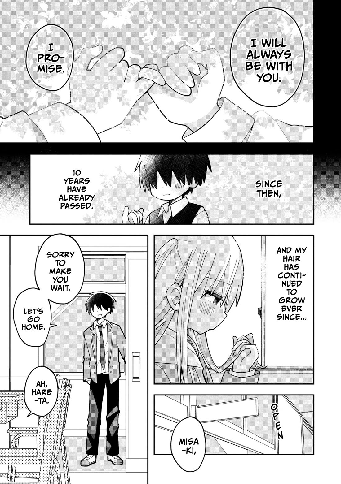 Misaki-kun is Unobtainable Chapter 6 page 13 - Chapter 6: There's No Differences In This Hairstyle