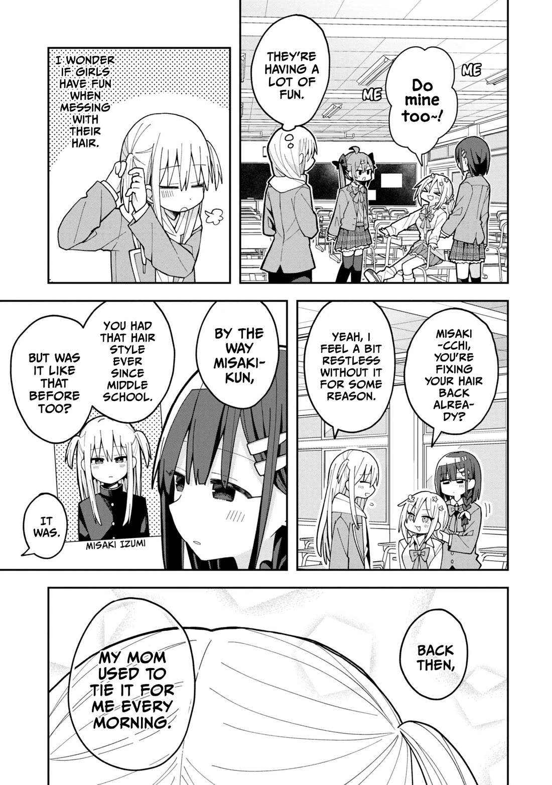 Misaki-kun is Unobtainable Chapter 6 page 5 - Chapter 6: There's No Differences In This Hairstyle
