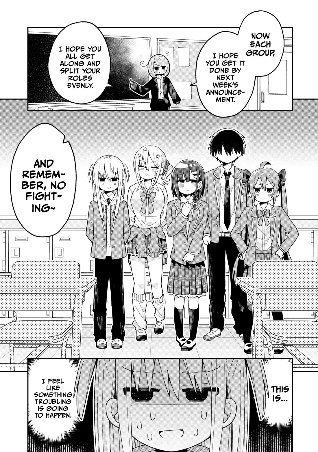 Misaki-kun is Unobtainable Chapter 7 page 1 - Chapter 7: The Laid-back Heroine Cannot Choose