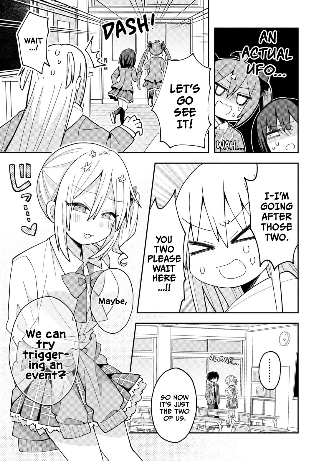 Misaki-kun is Unobtainable Chapter 7 page 11 - Chapter 7: The Laid-back Heroine Cannot Choose