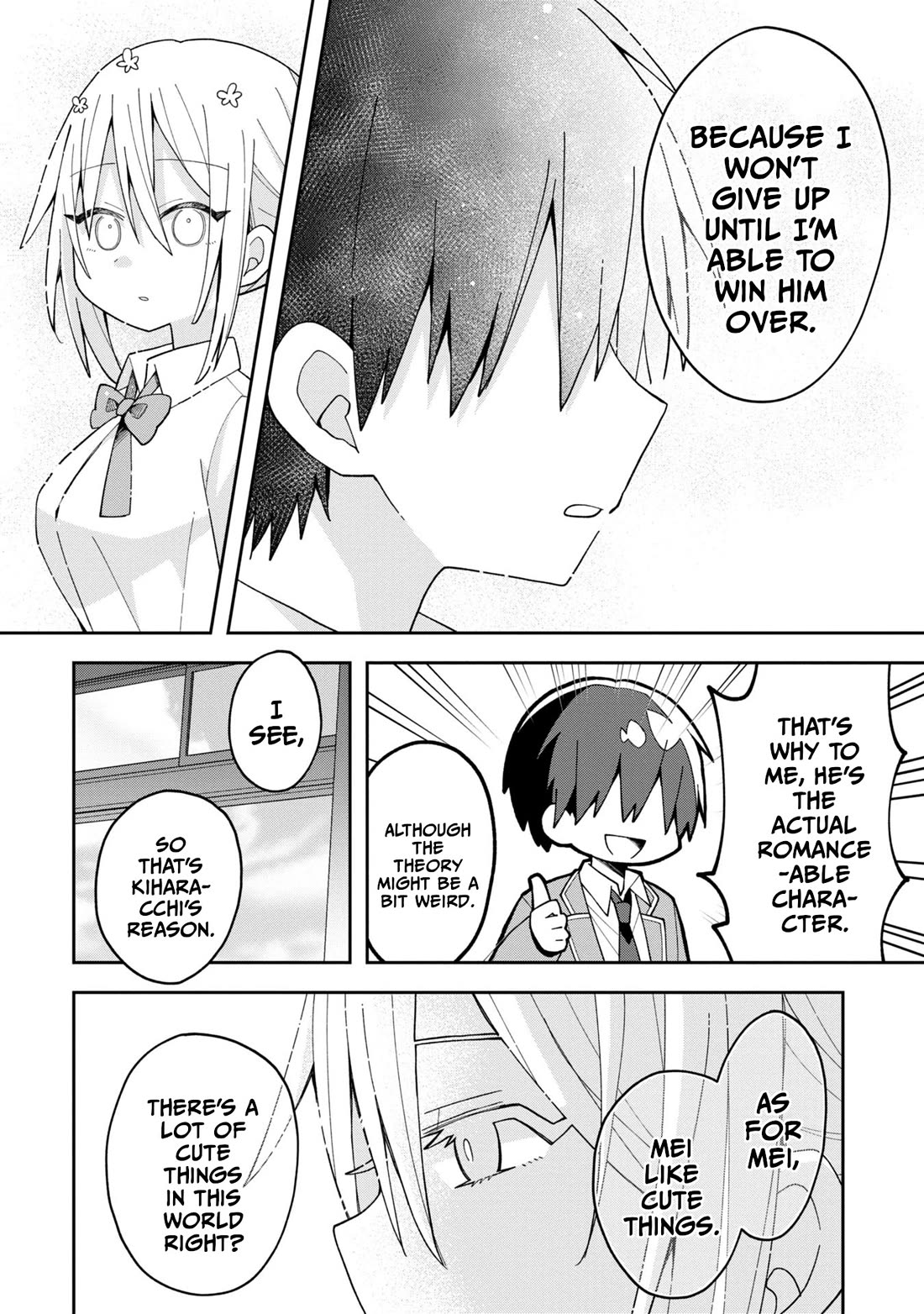 Misaki-kun is Unobtainable Chapter 7 page 14 - Chapter 7: The Laid-back Heroine Cannot Choose
